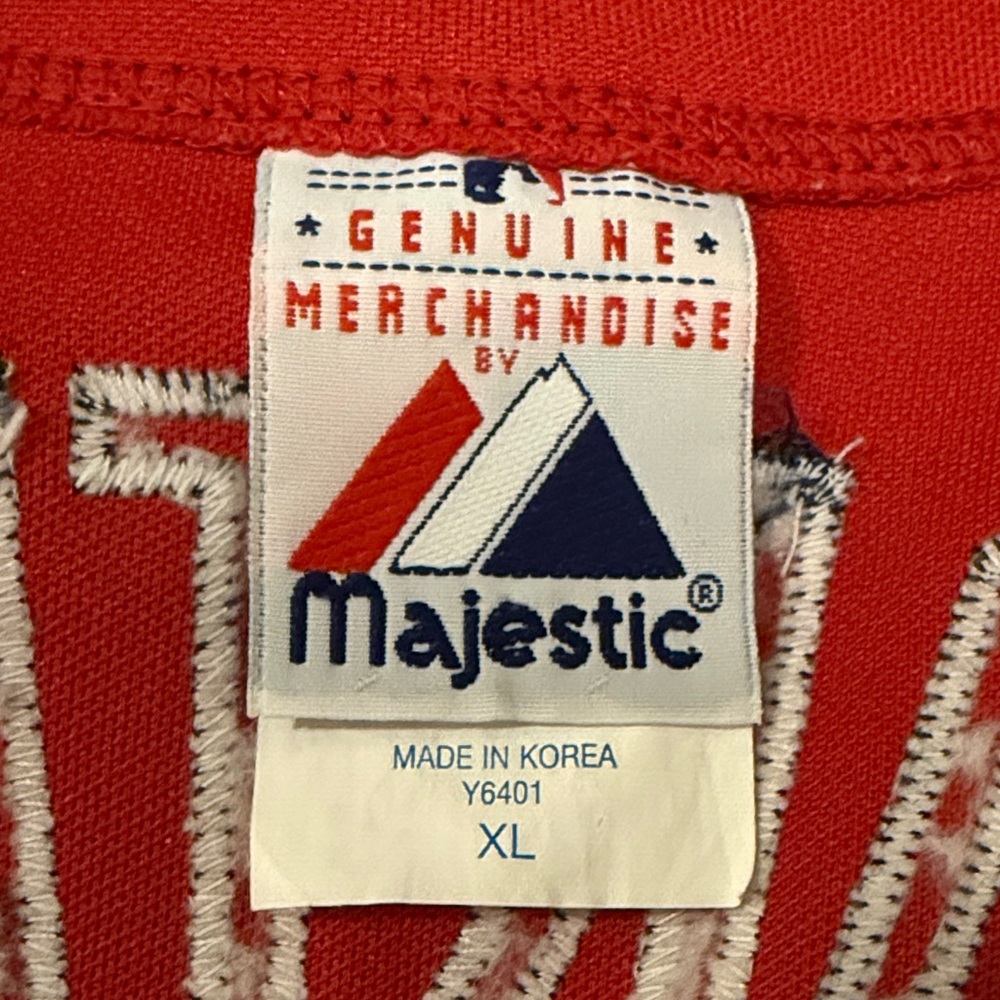 Majestic Red Sox Baseball Jersey - Picture 3 of 3